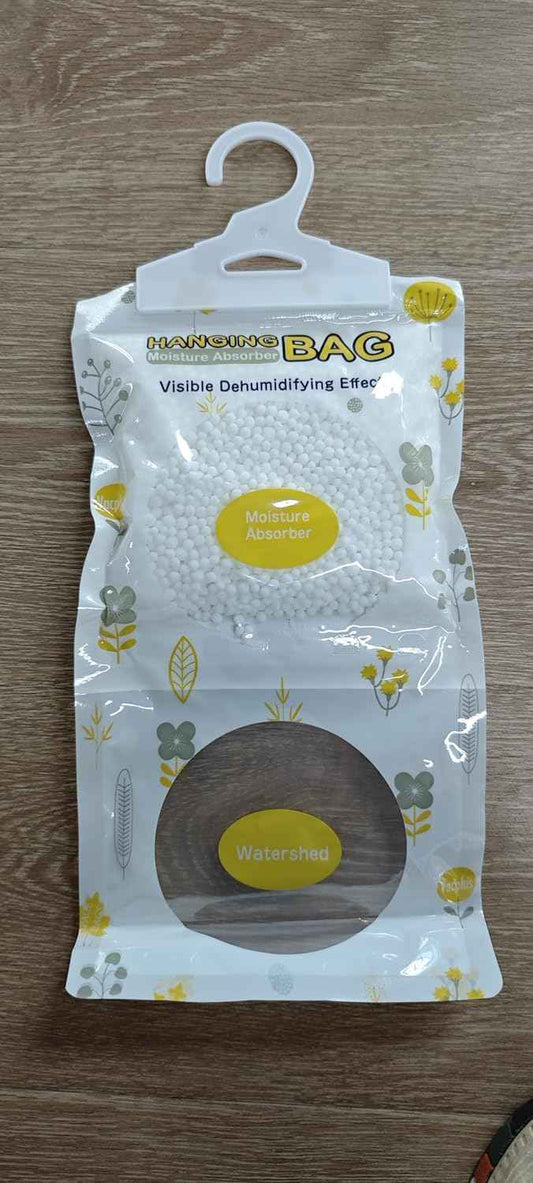Vacplus Moisture Absorbers, Hanging Closet Dehumidifier Bags, Humidity Packs, Desiccant, Closet Dehumidifiers