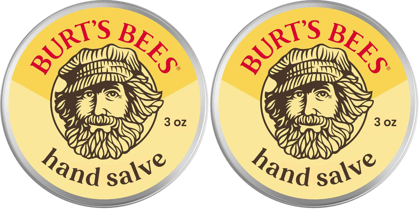 Burt's Bees 100% Natural Beeswax Hand Salve, 3 Oz (Package May Vary)