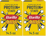 Barilla Protein+ (Plus) Stars Pasta, plant based - Made from Lentils, Chickpeas & Peas - Non-GMO