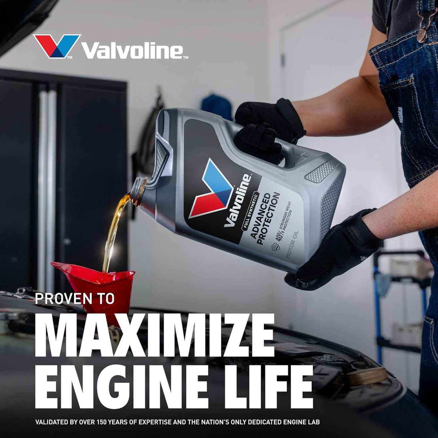 Valvoline Advanced Full Synthetic SAE 0W-20 Motor Oil 5 QT