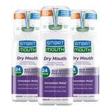 SmartMouth Dry Mouth Zinc Activated Mouthwash - Dry Mouth Rinse for Immediate Relief & Instant Fresh Breath - Optimal Oral Health - Sugar, Gluten & Alcohol-Free - Soothing Mint - 16 fl oz