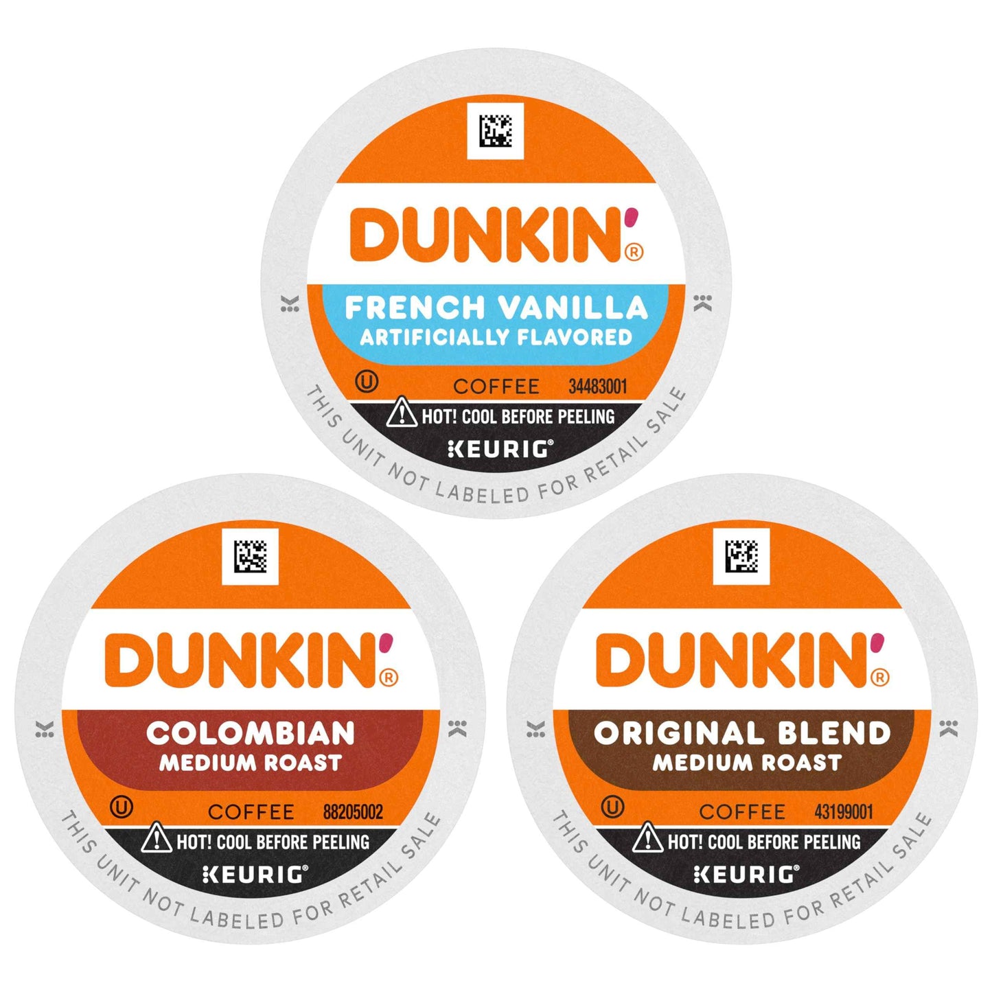 Dunkin’ Coffee, Medium Roast, K-Cup Pods, Keurig K-Cup Pods