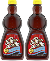 Thick and Rich Sugar Free Pancake Syrup, Sugar Free Maple Flavored Syrup for Pancakes, Waffles and Breakfast Food, 24 Fl Oz Bottle