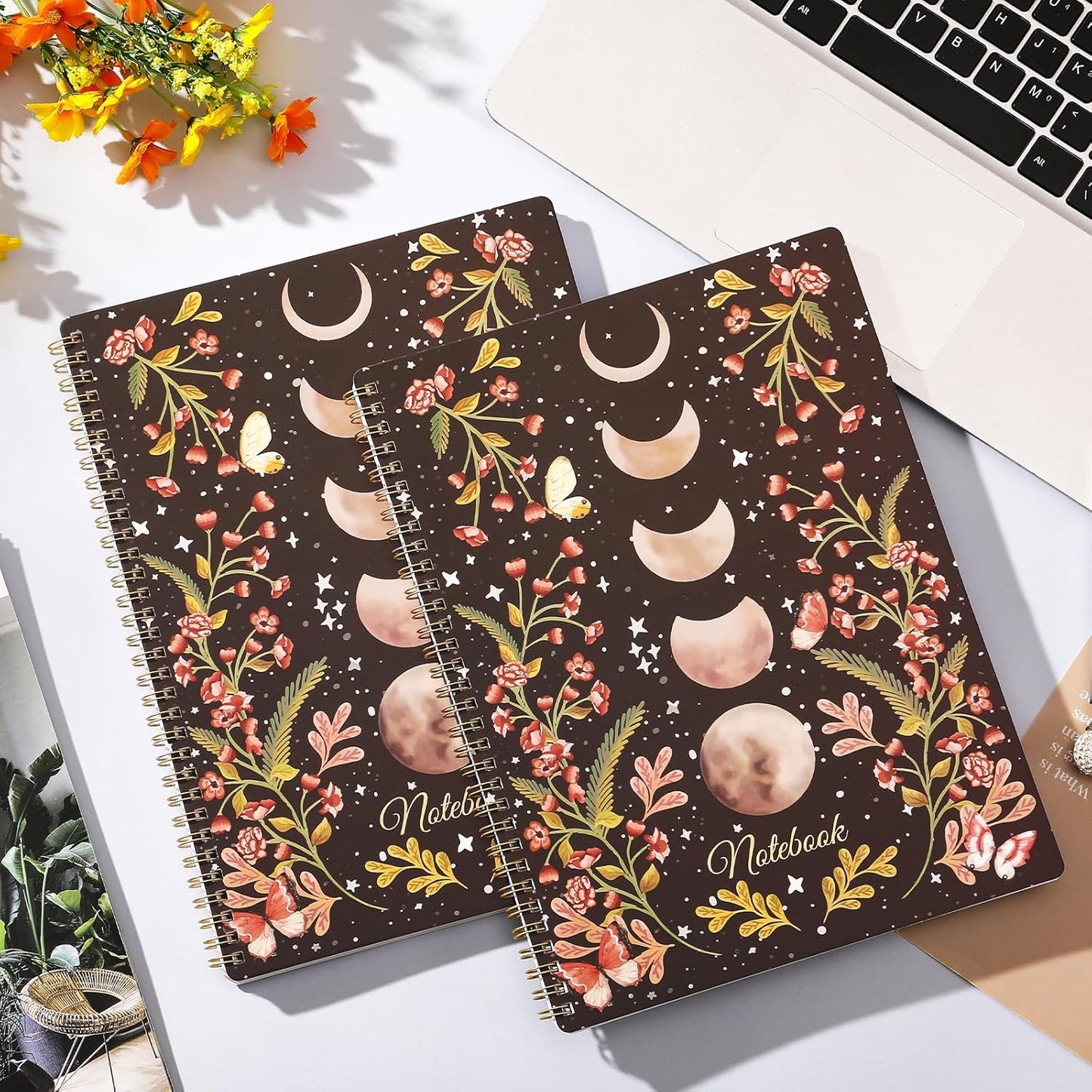Spiral_Notebook_-_Notebooks_Spiral_Bound_with_Back_Pocket,_Lined_Journal_Notebook,_Spiral_Journal_for_Women,_8.5"_x_11",_144_Pages,_College_Ruled_Writing_Notebook,_100gsm_Paper,_for_Office_&_School