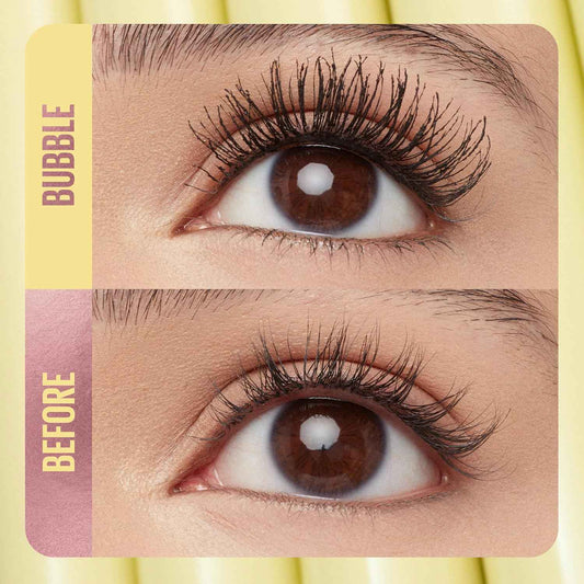 Maybelline The Colossal Bubble Washable Mascara, Buildable Mascara Volume and Length Formula for Bold, Separated Lashes, 1 Count
