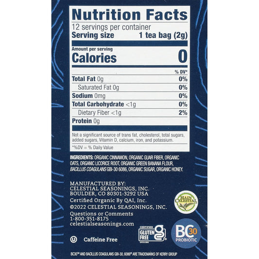 Celestial_Seasonings_TeaWell_Herbal_Tea,_Gut_Health,_Organic_Cinnamon_Oat,_12_Count