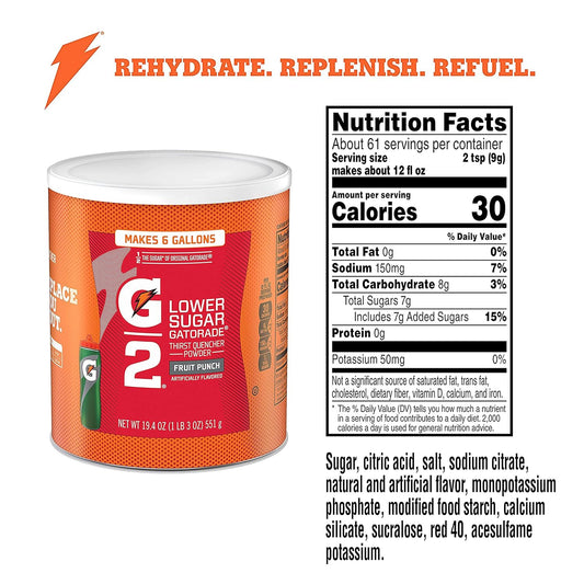Gatorade_Thirst_Quencher_Powder,_G2_Fruit_Punch,_19.4_Ounce,_pack_of_3