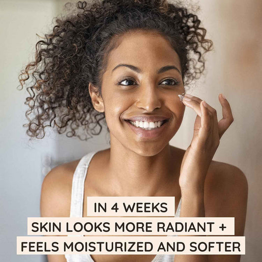 Aveeno Positively Radiant Daily Face Moisturizer with SPF 15 Sunscreen, Hydrating Facial Moisturizer with Soy Extract to Improve Skin Tone and Texture, Hypoallergenic Formula, Oil-Free, 4 FL OZ