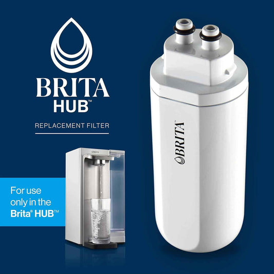 Brita Hub Replacement Water Filter – BPA-Free Filter for Safe Family Drinking Water, Reduces Lead and Chlorine