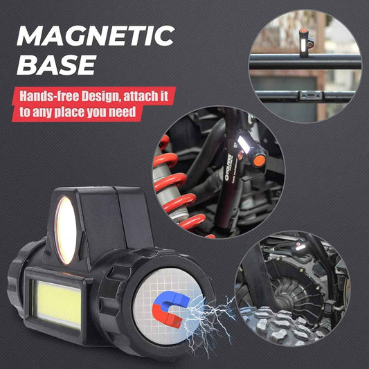 KEMIMOTO UTV Dome Light Roll Bar Mount Portable Camping Light for Polaris RZR Can Am Talon Trail Riding 1.5-2.0 in Roll Bar