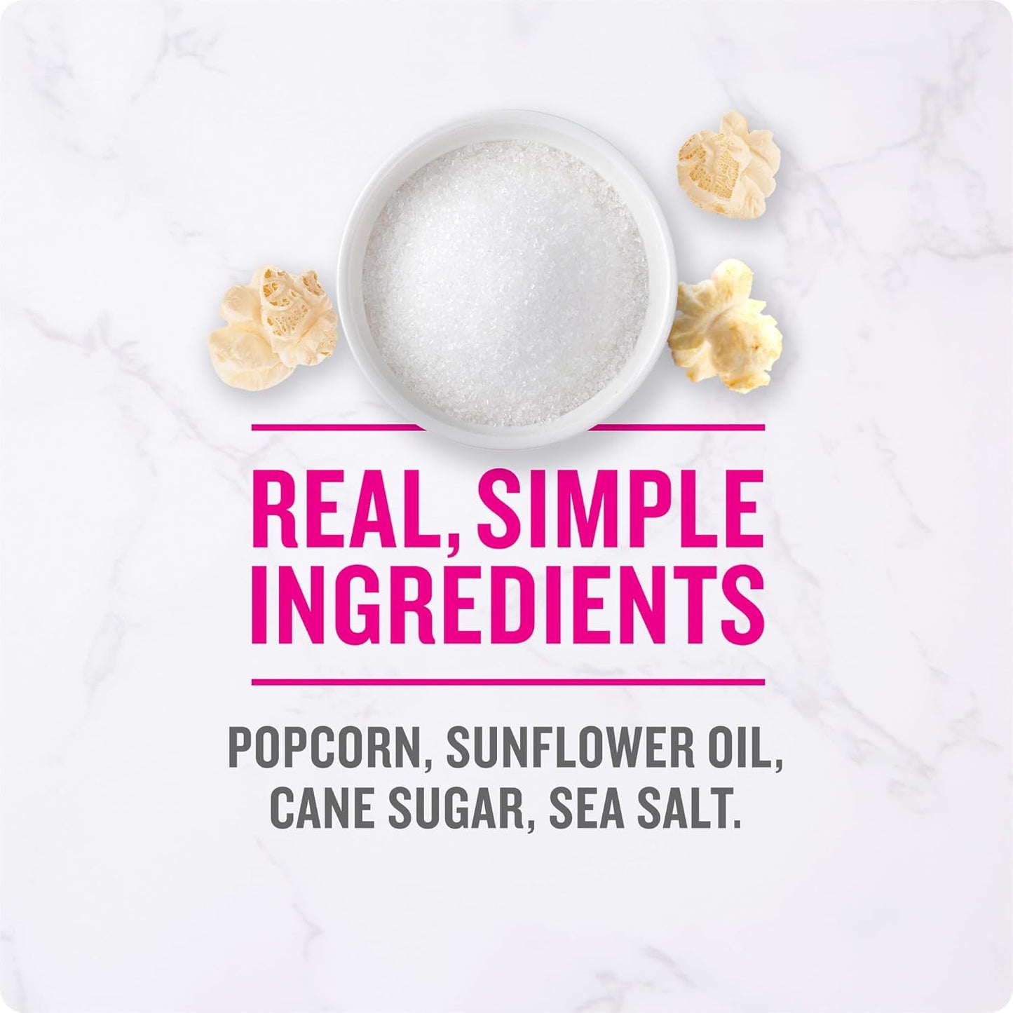 Angie's BOOMCHICKAPOP Sweet & Salty Kettle Corn Popcorn – Gluten-Free Mindful Snacking Packs for Portion-Controlled Halloween Treats