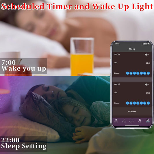 app control unlocking 16 million color combinations with flash, fade, and jump modes