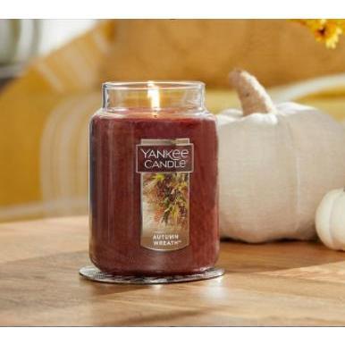 Yankee_Candle_Autumn_Wreath_Scented,_Classic_22oz_Large_Jar_Single_Wick_Aromatherapy_Candle,_Over_110_Hours_of_Burn_Time,_Fall_Fragrance,_Perfect_for_gifting