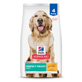 Hill's Science Diet Adult Perfect Weight Dry Dog Food, Chicken & Brown Rice, 25 lb. Bag – Practical Holiday Gift for Health-Conscious Pet Parents