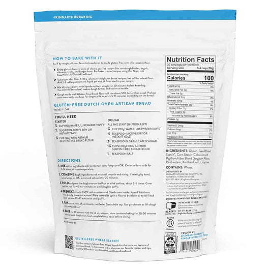 King Arthur Gluten Free Bread Flour – Wellness Pantry Staple for Celiac-Friendly Home Baking