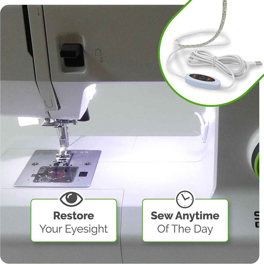 Madam Sew LED Sewing Machine Light Strip – Bright Task Lighting for Home Sewing Studio and Focused Crafting Sessions