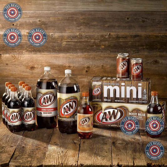 A&W Zero Sugar Root Beer Soda, 12 fl oz cans (12 pack) – Kid-Friendly Root Beer for Lunchboxes, Playdates, and Afternoon Snacks