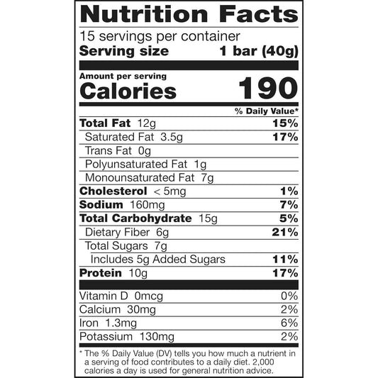 Nature Valley Protein Chewy Bars – Desk Drawer Protein Snack for Home Office Workers, 10g Protein Salted Caramel Nut 15 Count