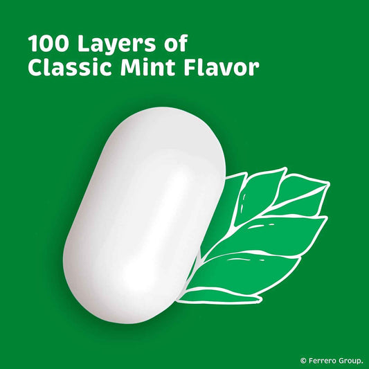 Tic Tac Freshmints 100 Mini Packs – Lunchbox Treat and Diaper Bag Snack for School-Age Kids, Gluten Free