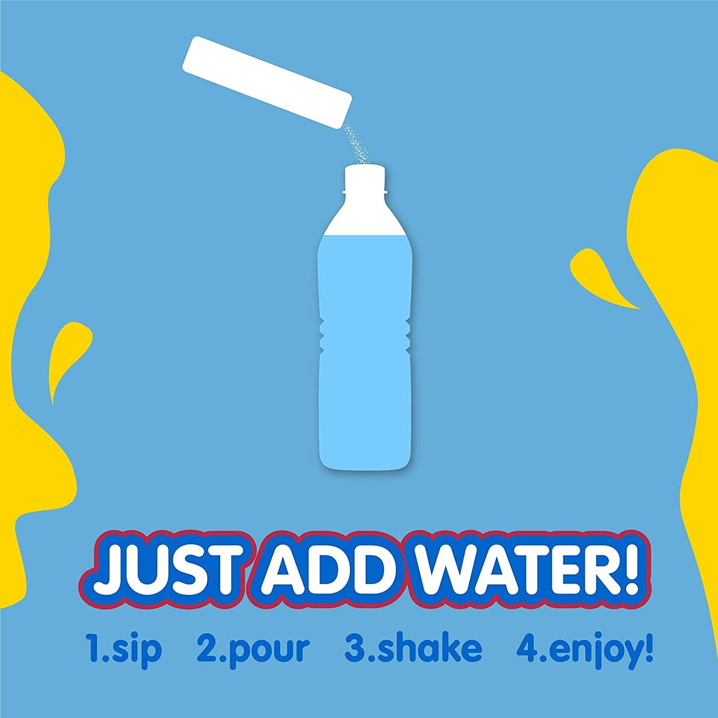 compact, lightweight powdered format for portable use
