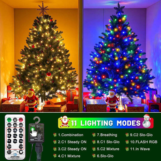 Lumify Home Flameless String Lights 100FT – Cool-to-Touch 29V Low Voltage LED Lights with Auto Timer for Safe Indoor and Outdoor Use
