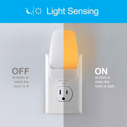 GE Sleeplite Plug in Nightlight – Toddler Bedroom Night Light, No Flame No Wax Safe for Kids