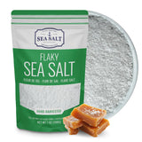 Baja Fleur de Sel Flake Salt, 7 oz Resealable Bag – Unrefined Mineral Salt for Clean Pantry Meal Prep