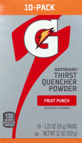 Gatorade Thirst Quencher Powder – Sweat Replacement Electrolytes for Training Days, 10 Stick Packs
