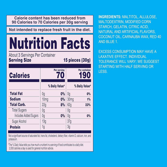 Welch's Zero Sugar Fruity Bites – Trail and Gym Bag Snack for Active Commuters, 3oz Shelf-Stable Pack