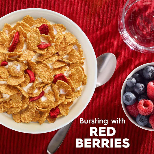 Kellogg's Special K Red Berries Cereal – Light Breakfast Cereal for Weight-Management Routines, 19.2oz Giant Size