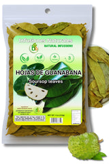 Guanábana Hojas Soursop Leaves Tea – Elegant Valentine's Day Gift for Her, Caffeine-Free & Natural