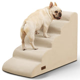 Aodisman Foam Pet Stairs – Non-Slip Steps for Senior Dogs and Cats, Joint-Safe Sofa Access