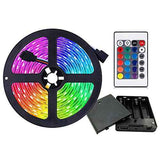 BrightUmi Battery Powered LED Strip Lights – Safe Color Changing Night Light for Kids Room & Nursery