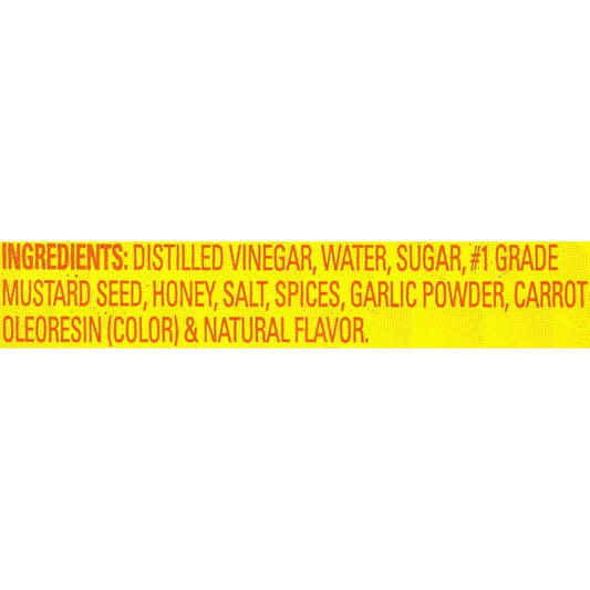 French's Honey Mustard, 12 oz – Travel-Friendly Condiment for Road Trips, Park BBQs, and Beach Coolers