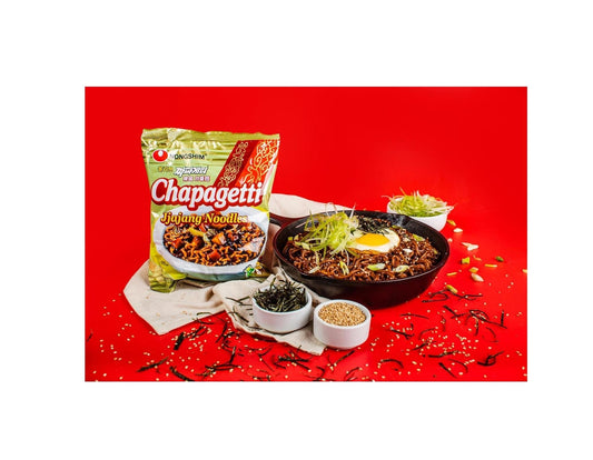 included sauce packet with vegetable blend (carrots, onions, ground beans, grains)