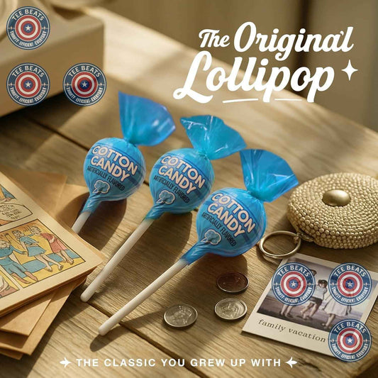 Zestix Mini Lollipop Bulk Pack – Cotton Candy Suckers for Parade Routes, Block Parties & Outdoor Festival Booths