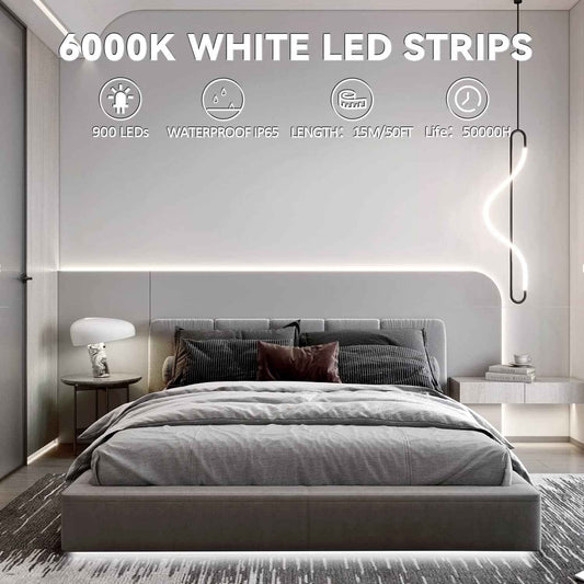 GlowHome LED Strip Lights – Weatherproof Patio Ambiance for Evening Gatherings