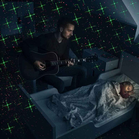 Lumilux Glow Star Projector – Flameless Family Safe Holiday Light, No Candle No Smoke Auto Timer for Pet and Kid Homes
