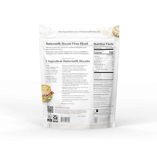 King Arthur Baking Company Buttermilk Biscuit Flour Blend – Thoughtful Housewarming Gift for New Home Cooks, 2.5lb Bag