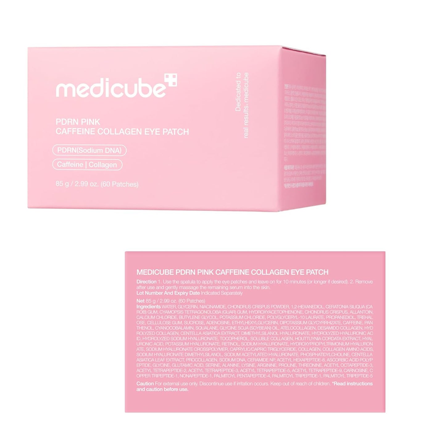 medicube PDRN Collagen Eye Patch – Premium K-Beauty Treatment for an Elevated Vanity Ritual
