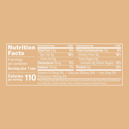 La Colombe Vanilla Draft Latte - Lactose-Free and Gluten-Free Cold Brew for Clean-Eating Routines, 100 Calories