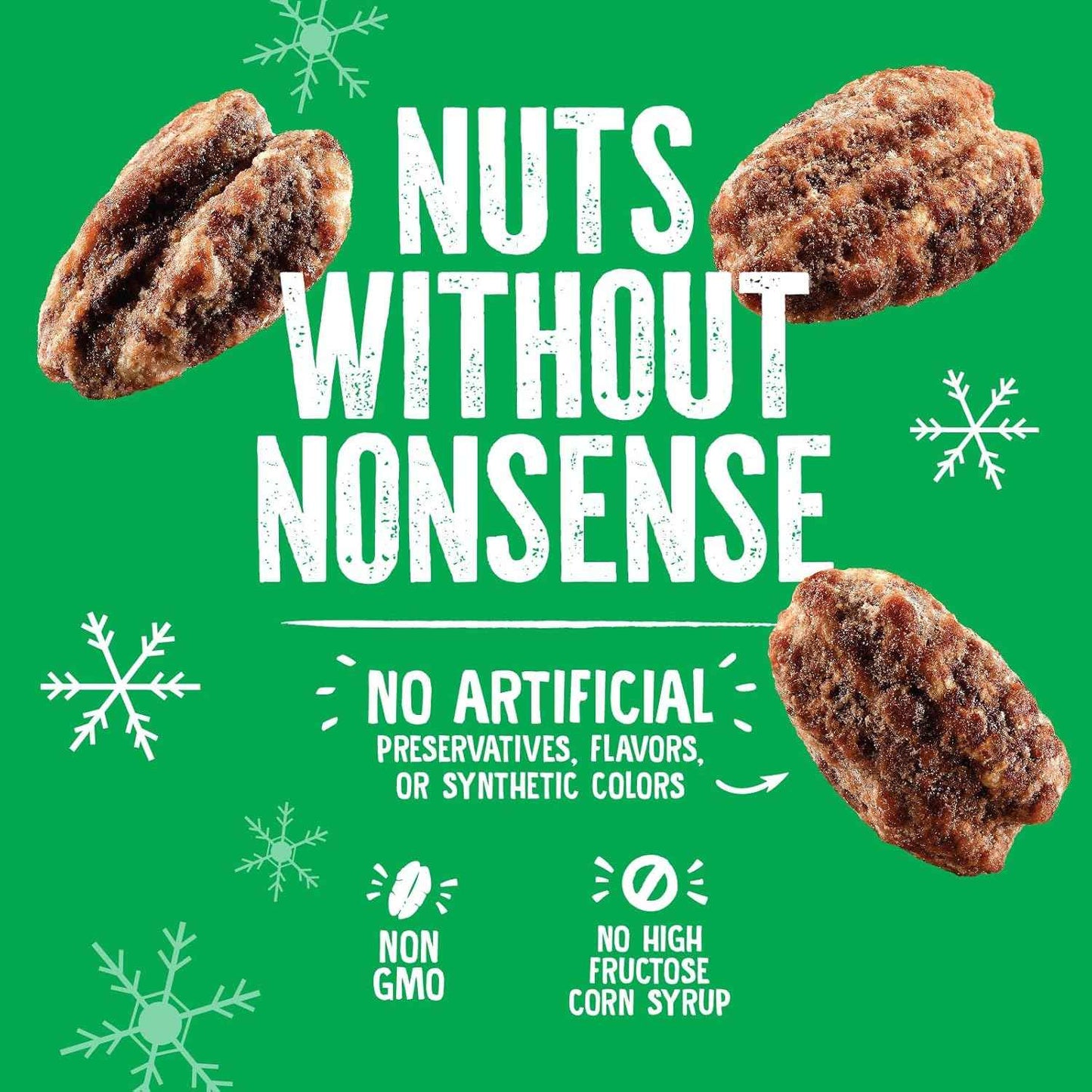 After-School Snack for Kids – Non-GMO Cinnamon Pecan Treat, 5oz Kosher Dairy Bag
