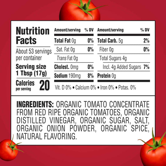 Heinz Organic Tomato Ketchup for Kosher-Certified Kitchens, 32 oz Trusted Bottle for Shabbat and Holiday Tables
