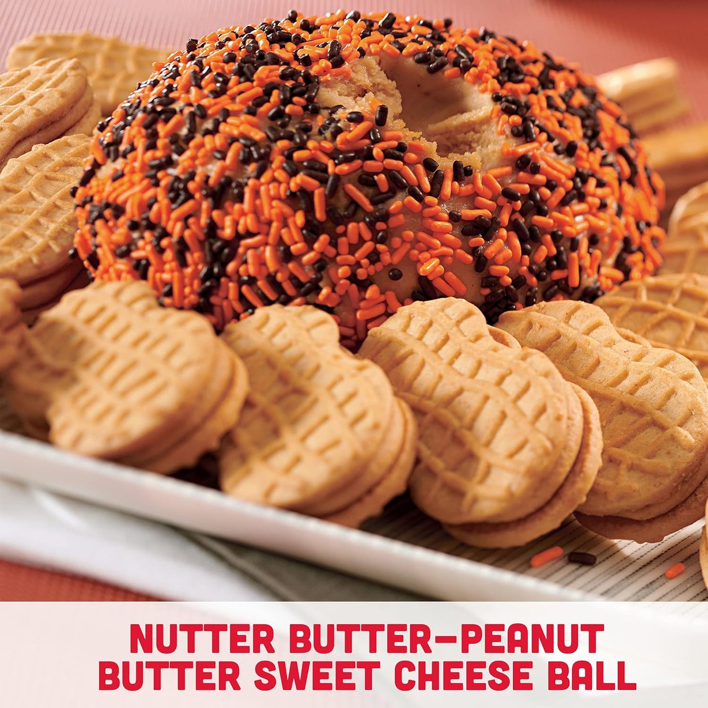 Nutter Butter Family Size Peanut Butter Sandwich Cookies, 16 oz – School Lunch Pantry Snack for Kids' Lunch Boxes