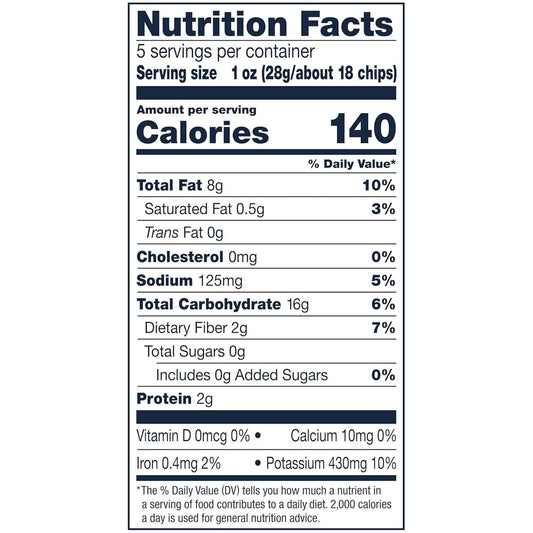 Cape Cod Kettle Cooked Original Sea Salt Chips 5oz – Non-GMO Gluten-Free Snack for Clean Eating Routines