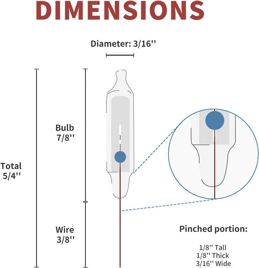 pinched wedge base compatible with most mini string light sockets
