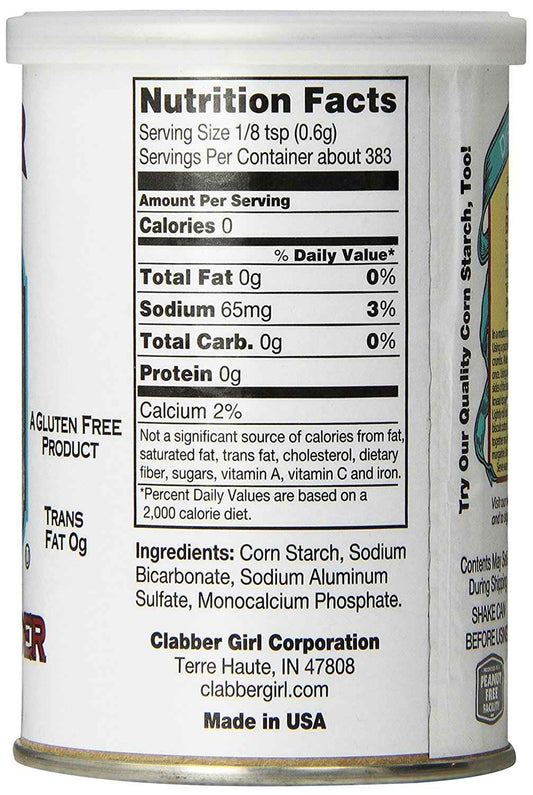 Clabber Girl Baking Powder 2-Pack – Housewarming Gift for Gluten Free and Vegan Households