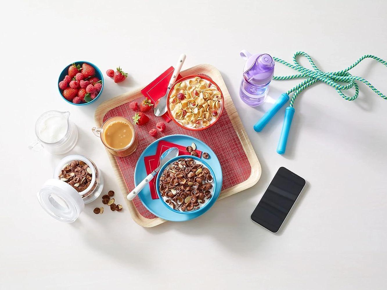 Post Premier Protein Chocolate Almond Cereal — Desk Drawer Snack Cereal with 20g Protein to Beat the Mid-Afternoon Crash