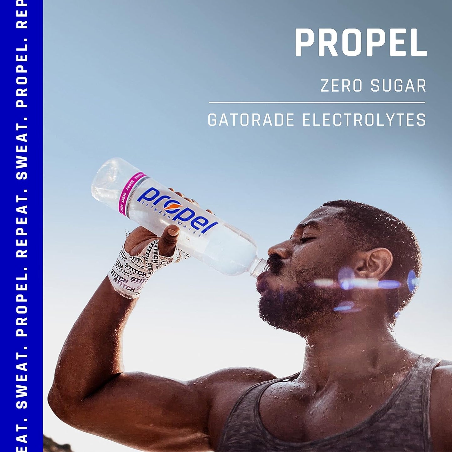 Propel Sugar Free Water – Single Serve Bottles for Camping Trips and Weekend Outdoor Adventures