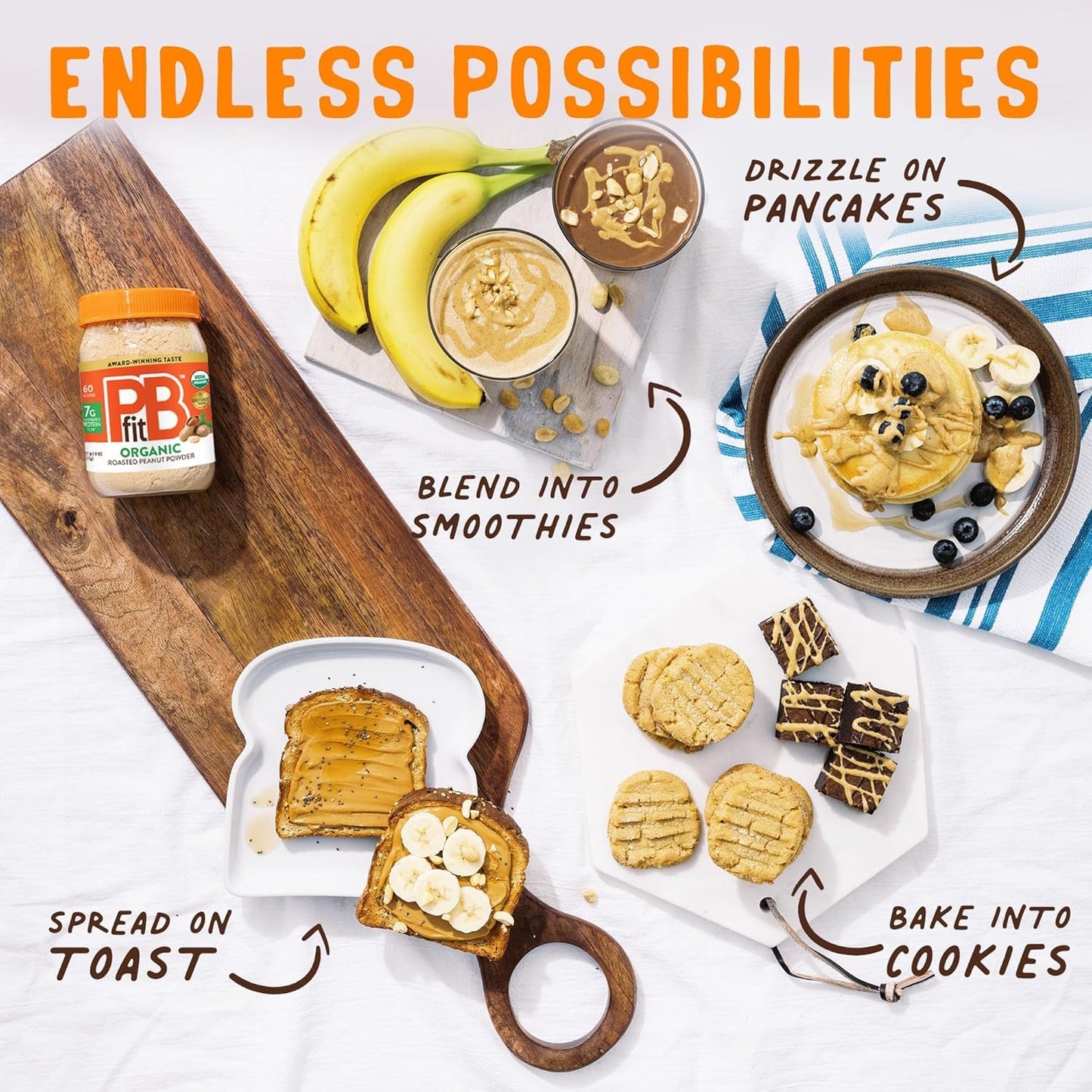 rehydration ratio: mix 2 tbsp powder with 1.5 tbsp water for instant spreadable peanut butter